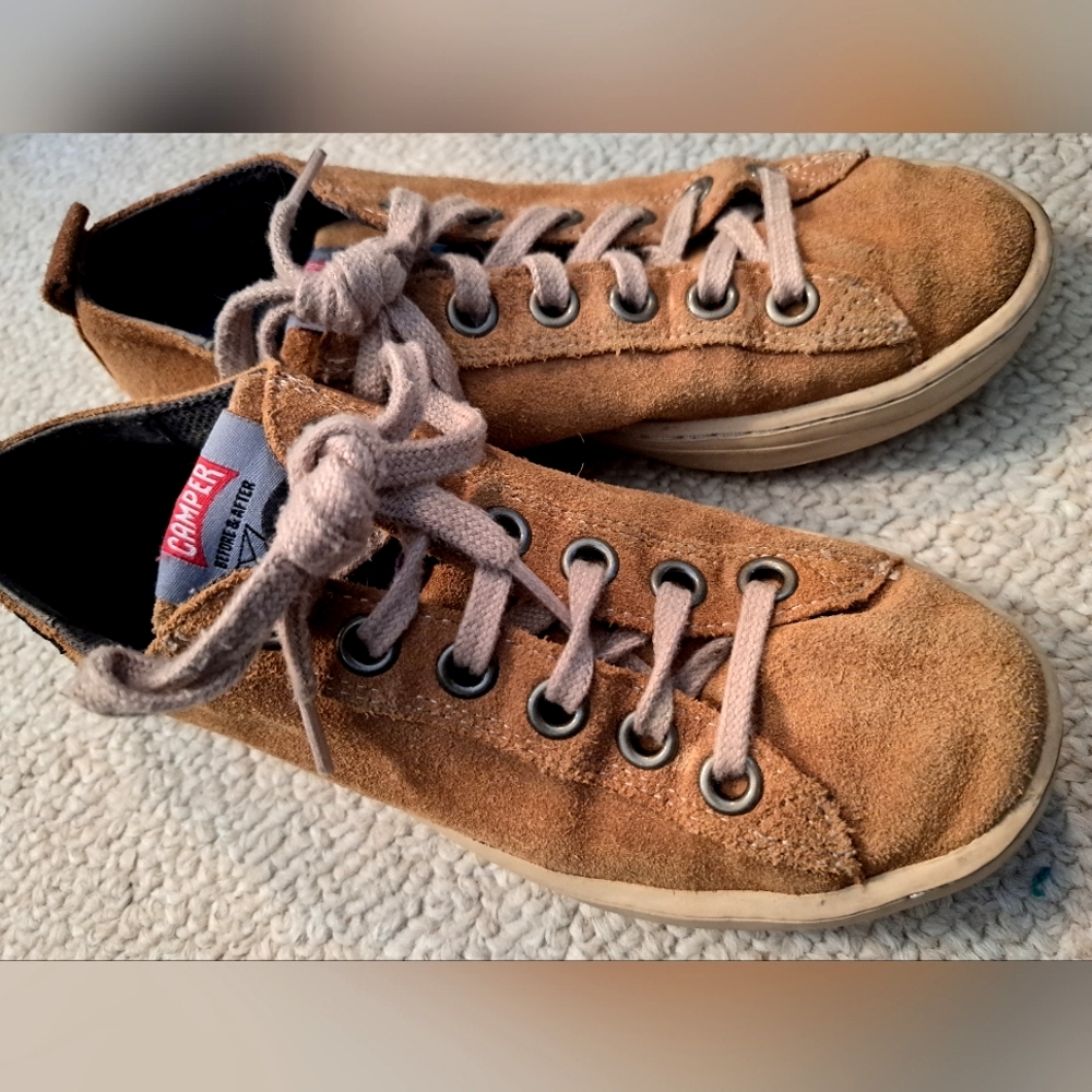 Camper sneakers size 37 camel